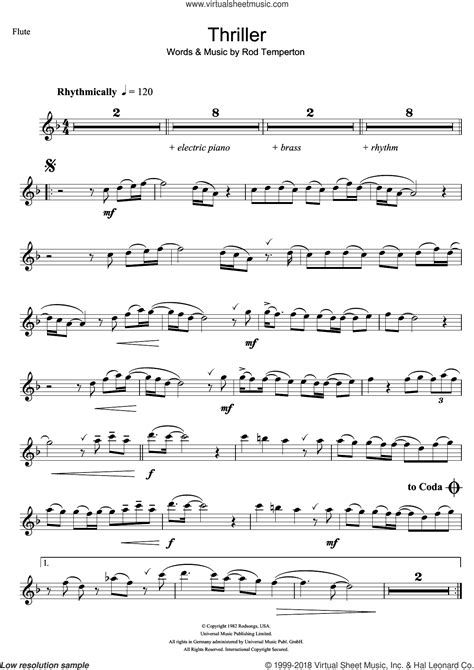 flute solo sheet music